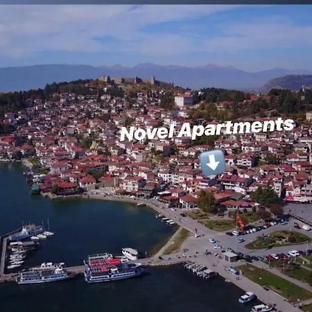 Apartments Novel Town Square Ohrida Exterior foto